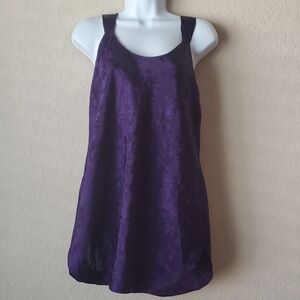 VTG vintage sz S Violets & Roses chemise
